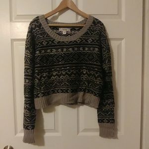 Black/Grey Comfy Sweater